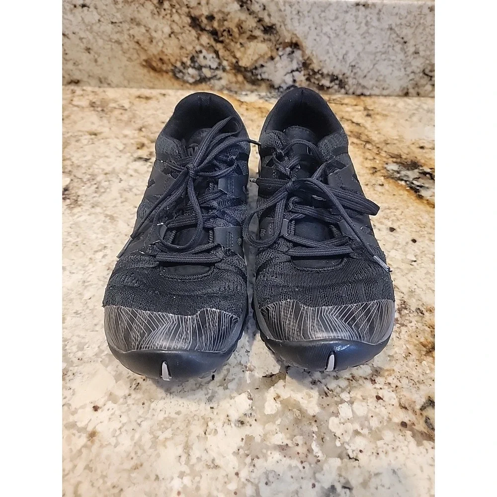 Merrell Shoes Womens 9.5 Siren Hex Q2 E Mesh Hiking Sneakers Black Lace Low Top